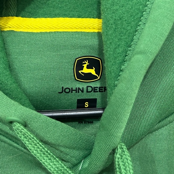 John Deere green hoodie size small adult sweatshirt hoodie - Picture 5 of 6